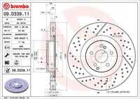 Disc BREMBO 09.D339.11