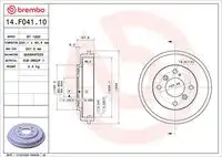 Барабан тормозной BREMBO 14.F041.10
