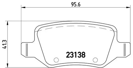 P 50 090 BREMBO Тормозные колодки