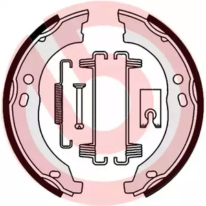 Комплект тормозных колодок стояночная тормозная система essential line