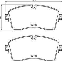 Brake pad BREMBO P 36 036