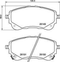Pad BREMBO P 83 177