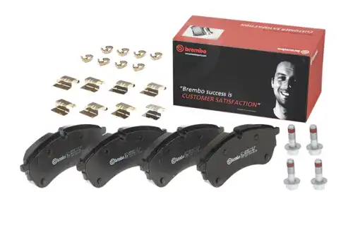 P85169 колодки дисковые передние BREMBO P 85 169