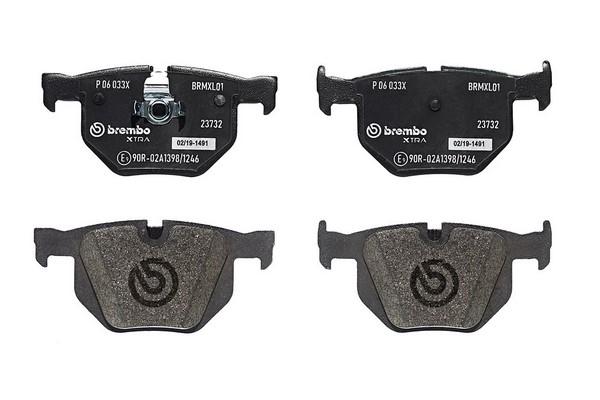 P06033X BREMBO Тормозные колодки