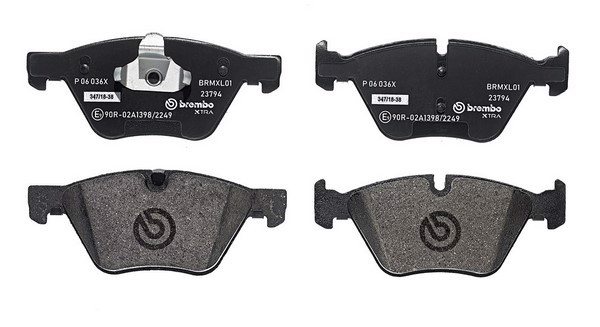 P06036X BREMBO Колодки тормозные дисковые