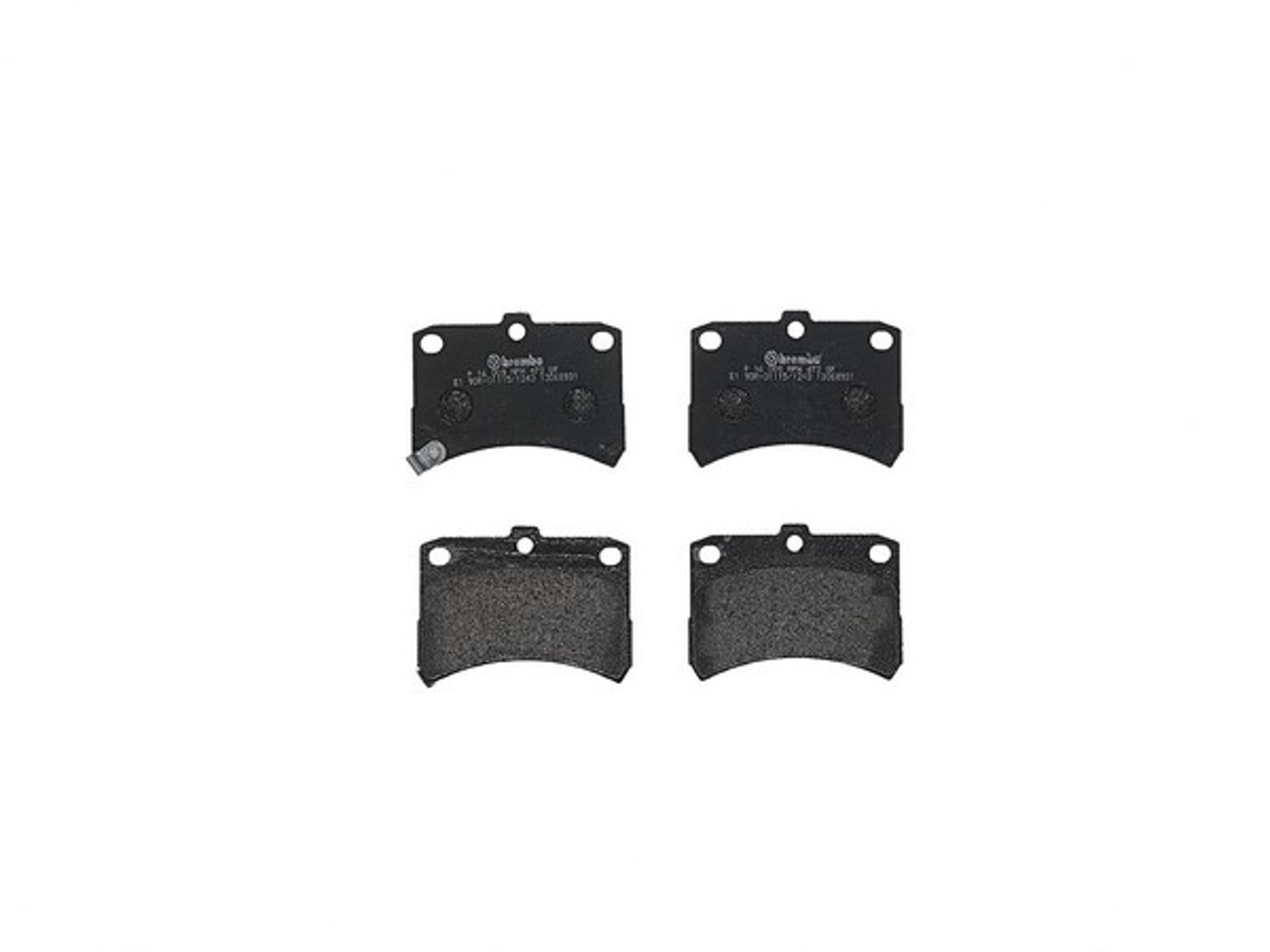 Колодки тормозные дисковые BREMBO P16009