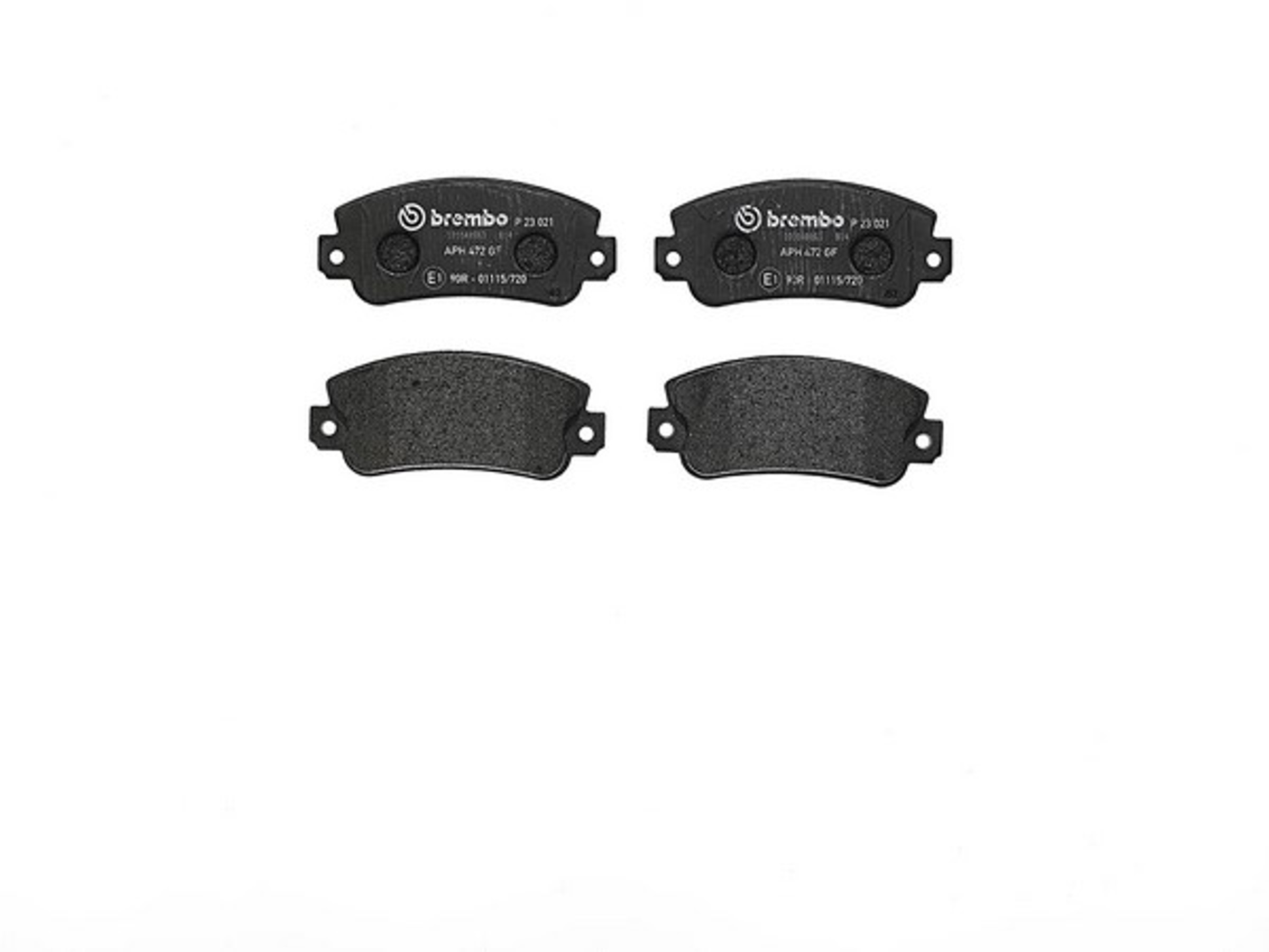 Колодки тормозные дисковые BREMBO P23021