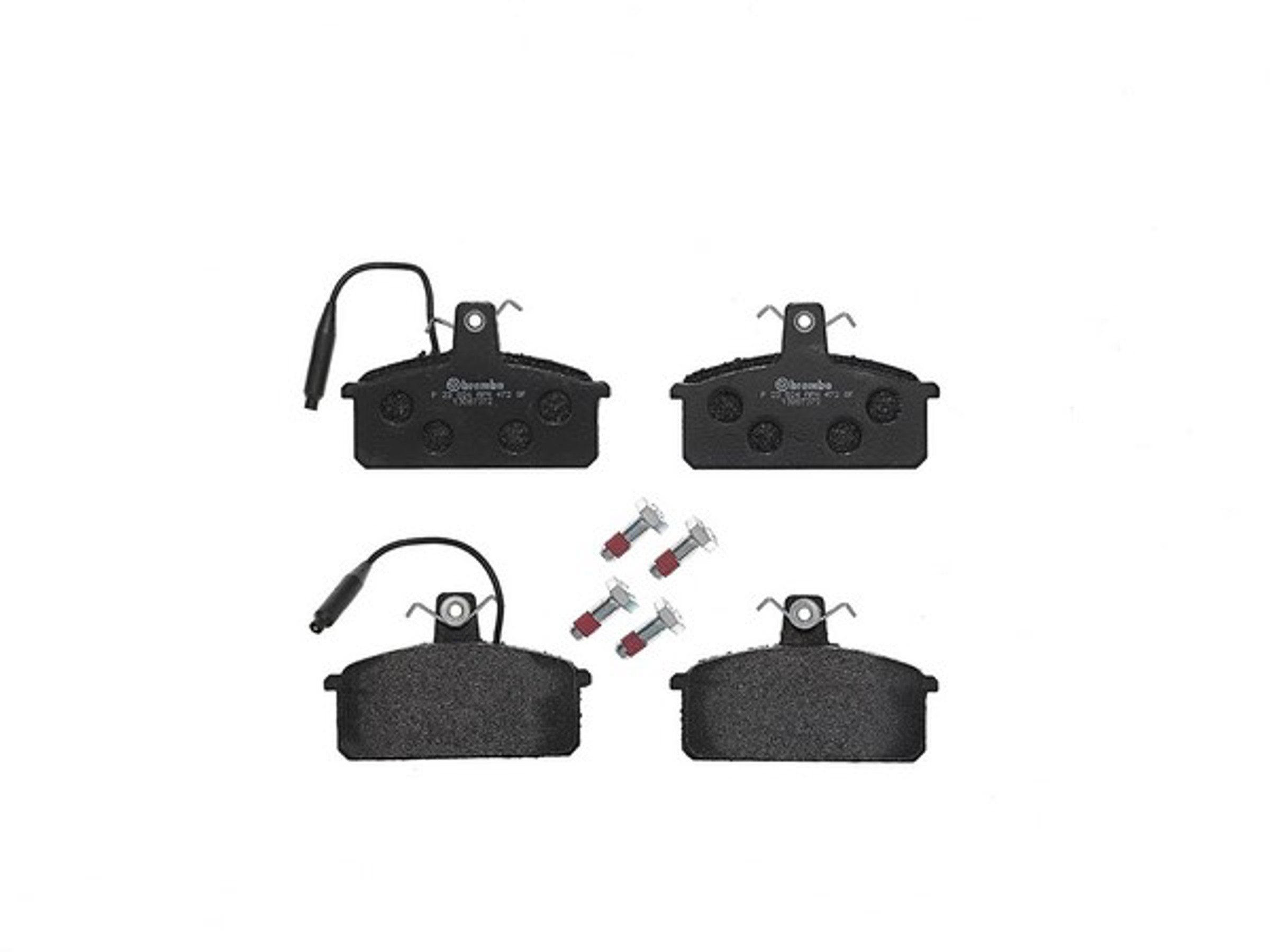 Колодки тормозные дисковые BREMBO P23024