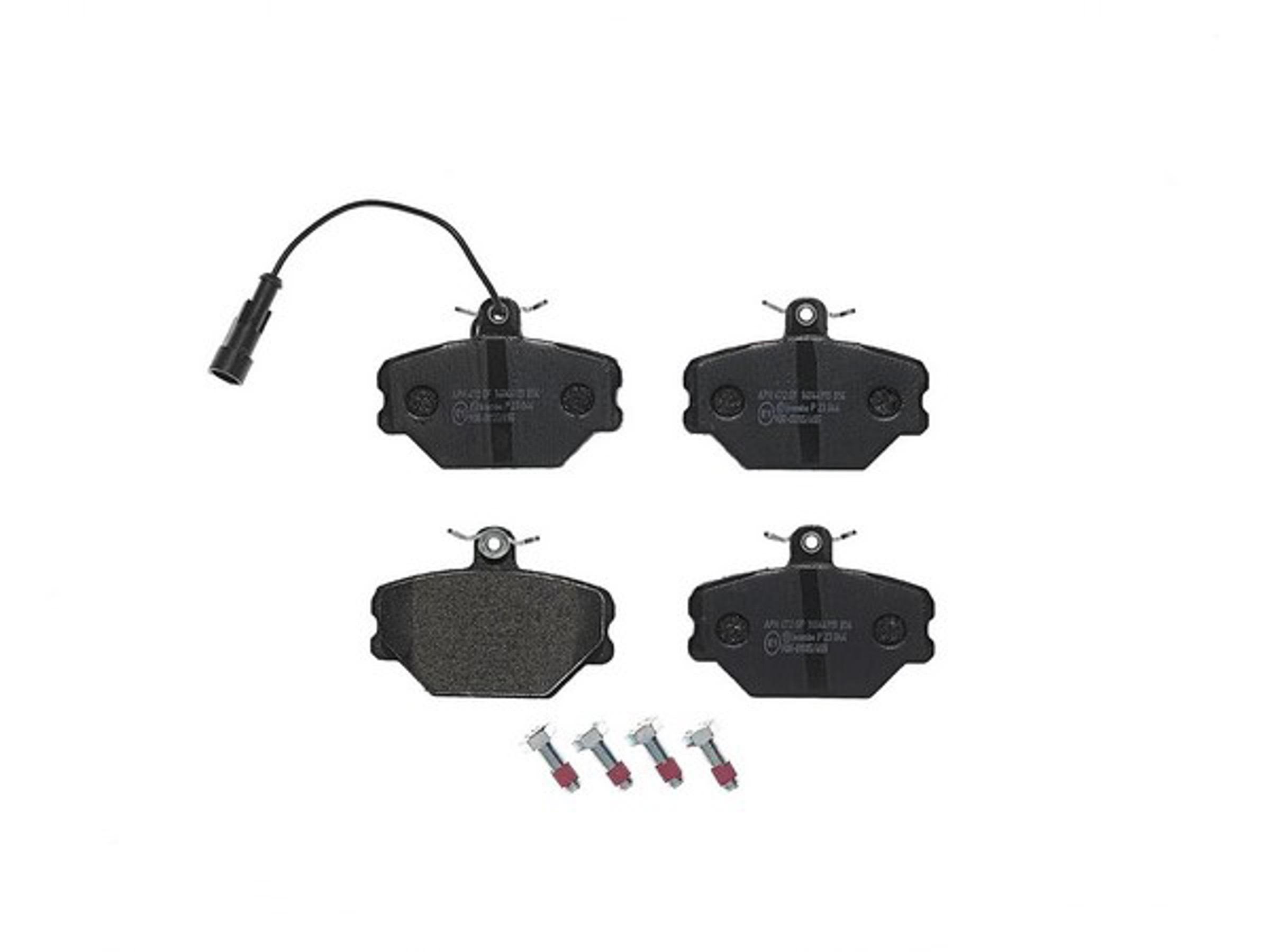 Колодки тормозные дисковые BREMBO P23044