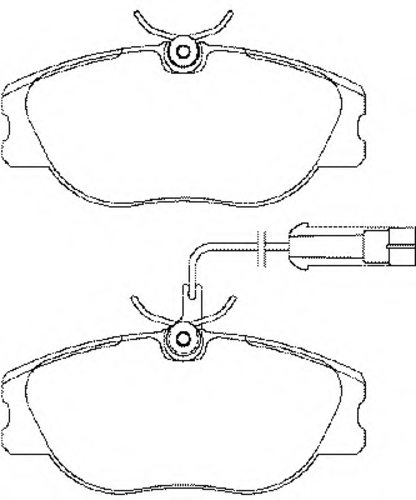 P23066 BREMBO Тормозные колодки