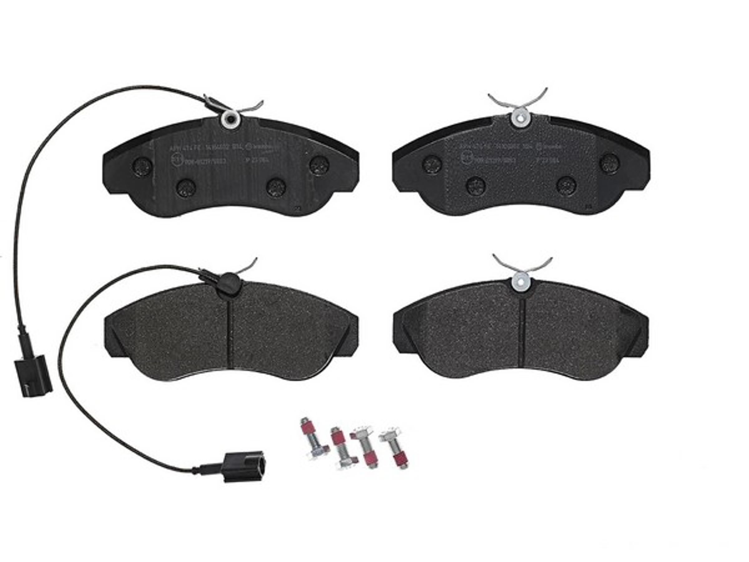 Колодки тормозные дисковые BREMBO P23084