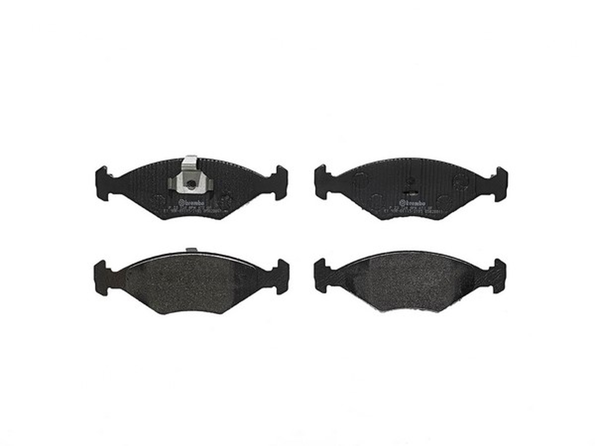 Колодки тормозные дисковые BREMBO P23124