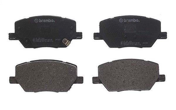 P23164 BREMBO Колодки тормозные дисковые