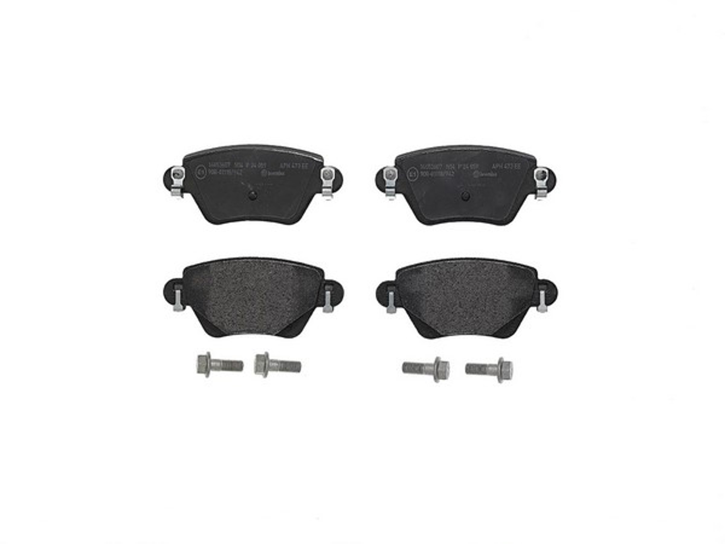 Колодки тормозные дисковые BREMBO P24059