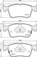 Колодки тормозные дисковые BREMBO P24218