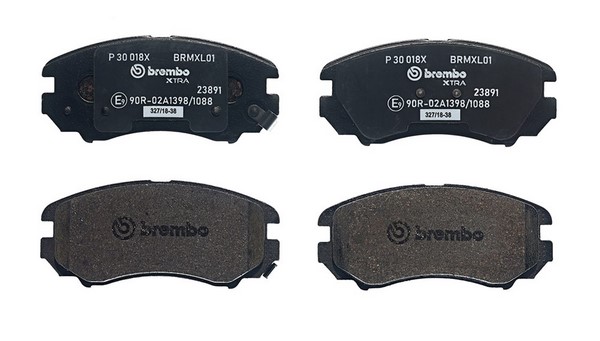 P30018X BREMBO Тормозные колодки