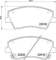 P30107 BREMBO Brake Pad