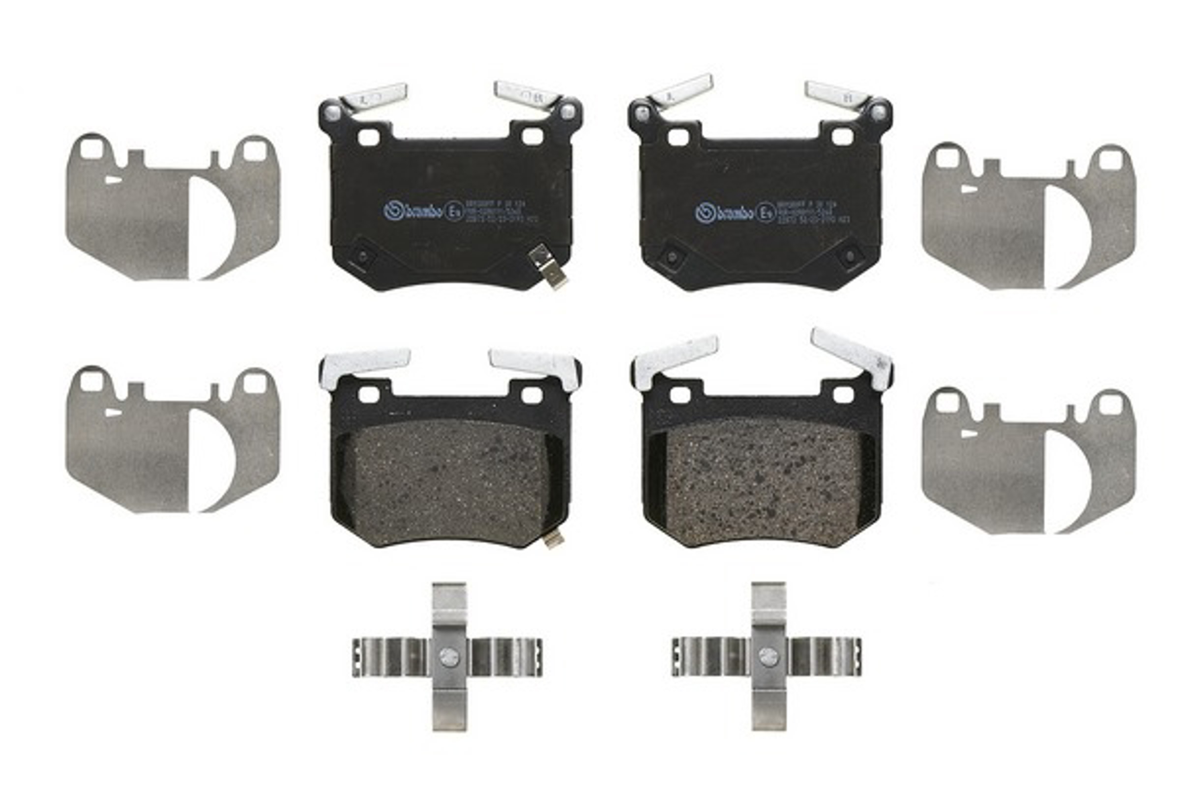 Колодки тормозные дисковые комплект BREMBO P30124