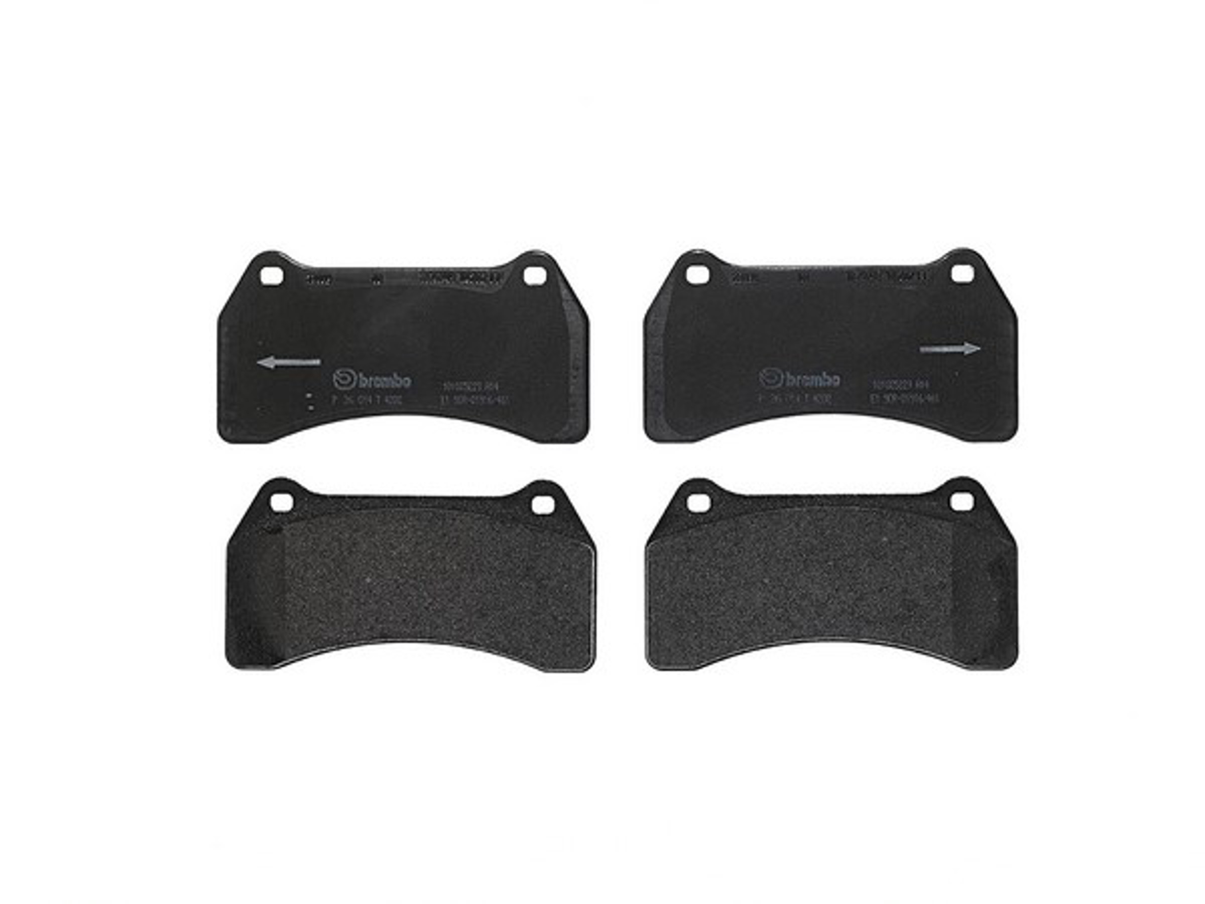 Колодки тормозные дисковые BREMBO P36014