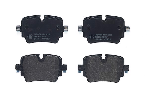 Колодки тормозные задние BREMBO P36032