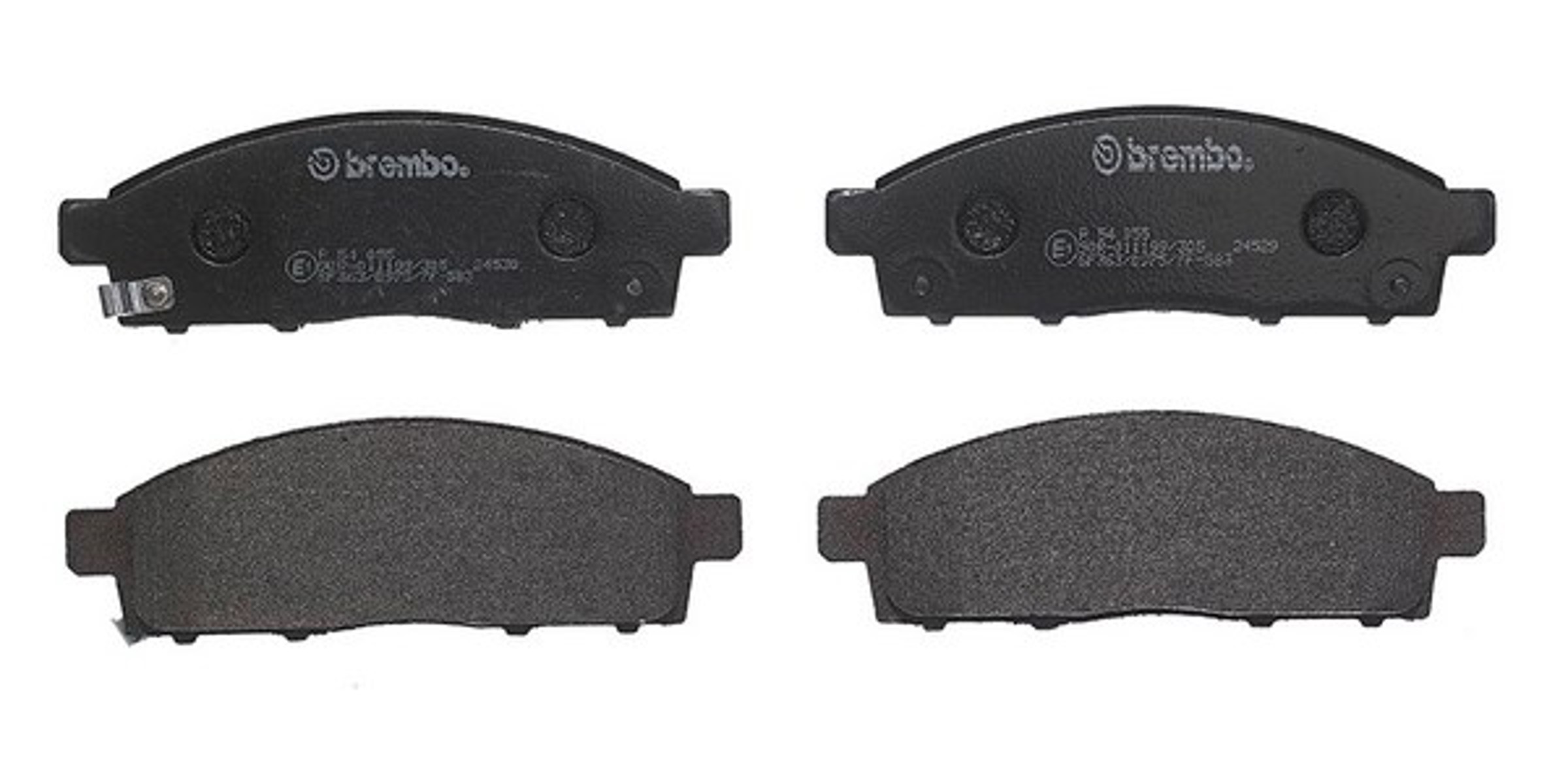 Колодки тормозные дисковые BREMBO P54055