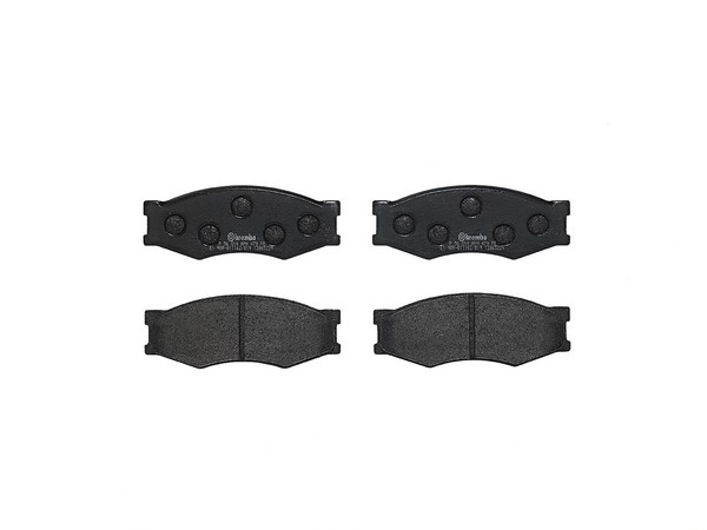 Колодки тормозные дисковые BREMBO P56014