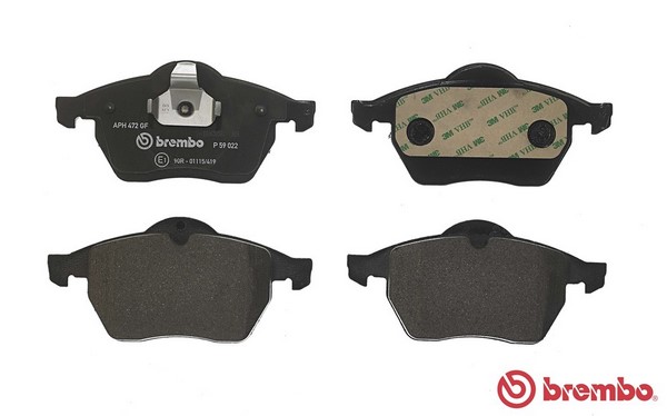 Тормозные колодки BREMBO P59022