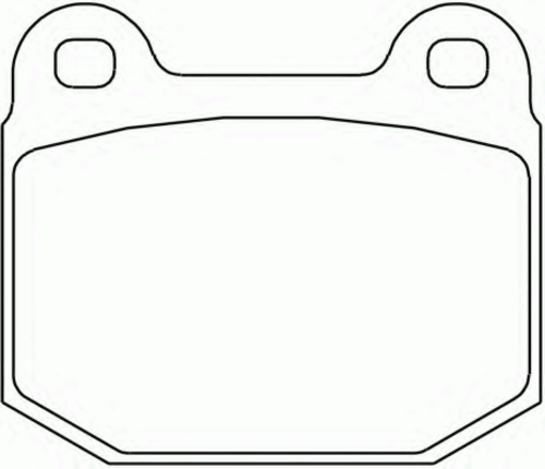 Колодки тормозные дисковые комплект BREMBO P59025