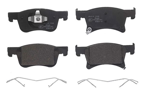 Колодки тормозные дисковые BREMBO P59083