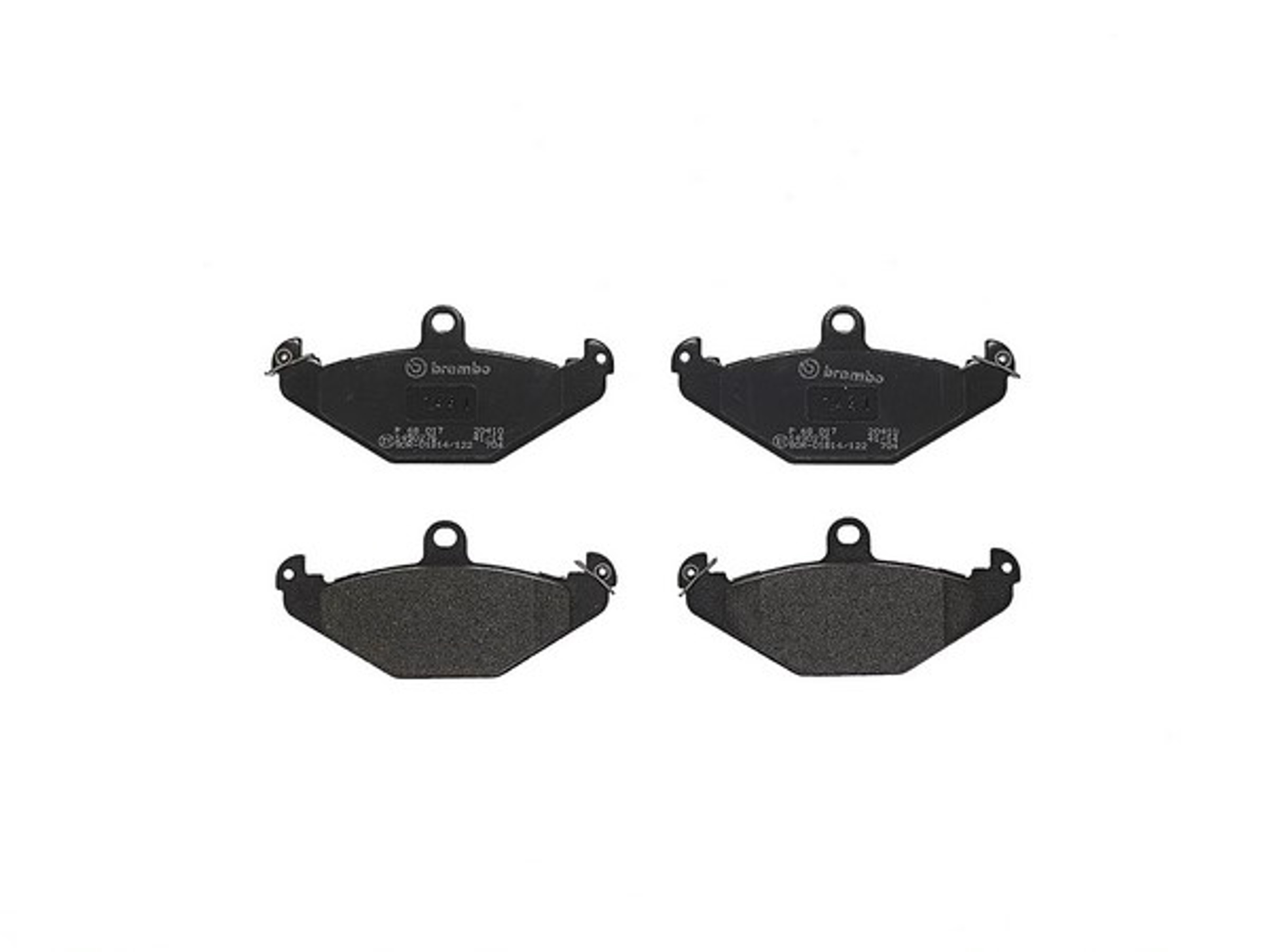 Колодки тормозные дисковые BREMBO P68017
