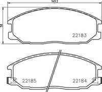 Колодки тормозные дисковые передние BREMBO P77002