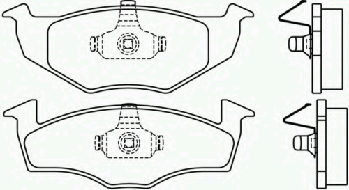 P85031 BREMBO Тормозные колодки