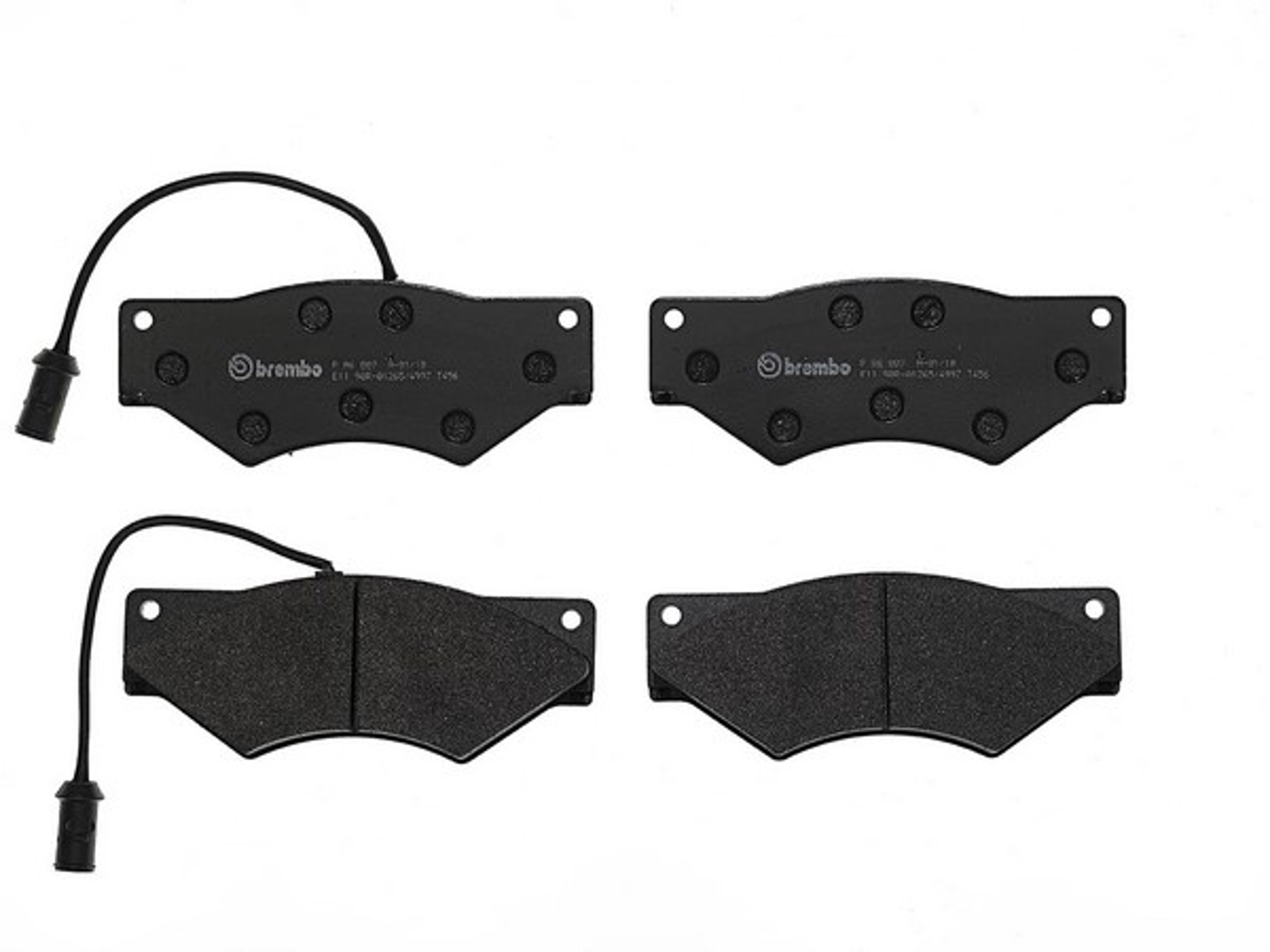 Колодки тормозные дисковые BREMBO PA6007