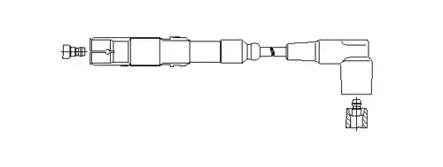 Провод зажигания BREMI 150/95