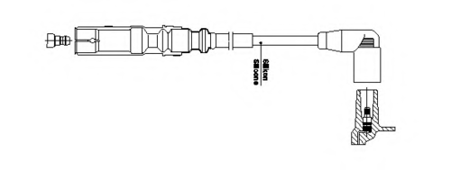 Провод зажигания BREMI 1A32E26