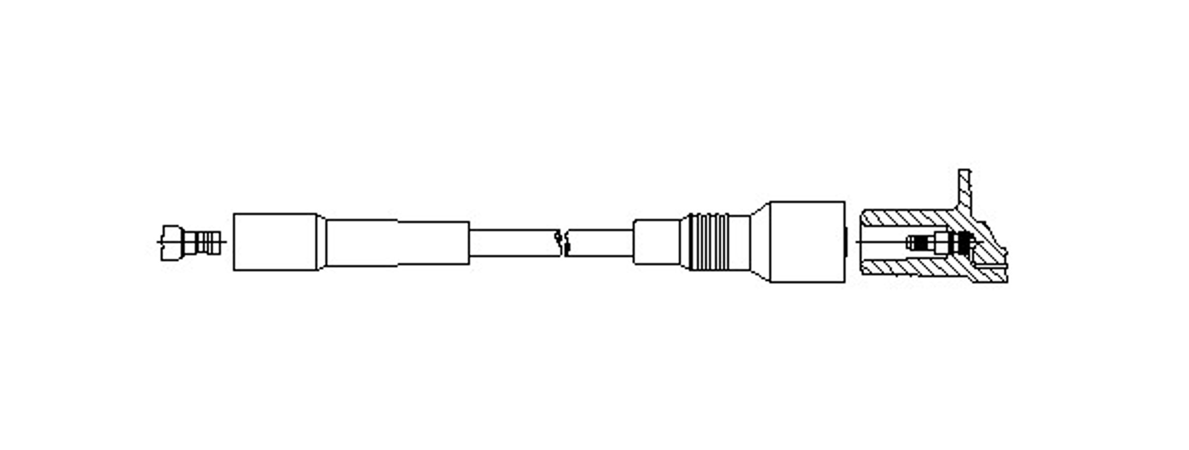 Провод зажигания BREMI 353/60