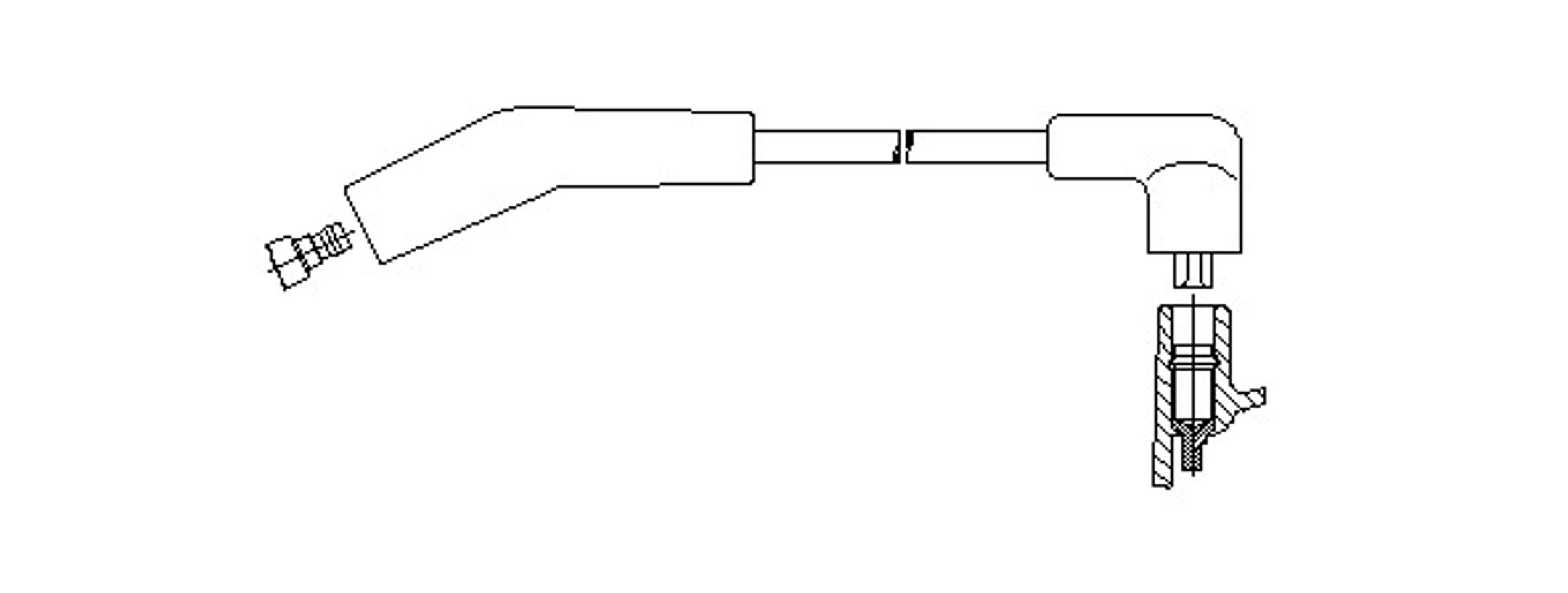 Провод высоковольтный BREMI 437/67