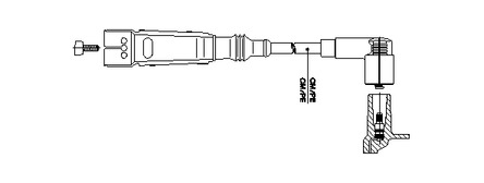 Провод зажигания BREMI 111/70