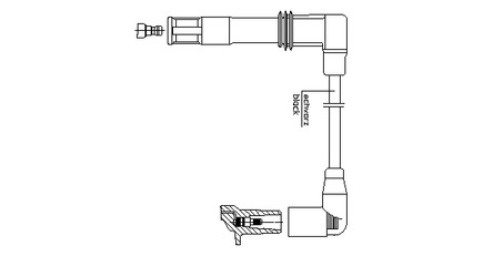 Провод зажигания BREMI 1A13/26