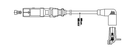 Провод зажигания BREMI 1A32/25