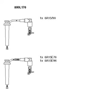 Провод высоковольтный BREMI 800L176