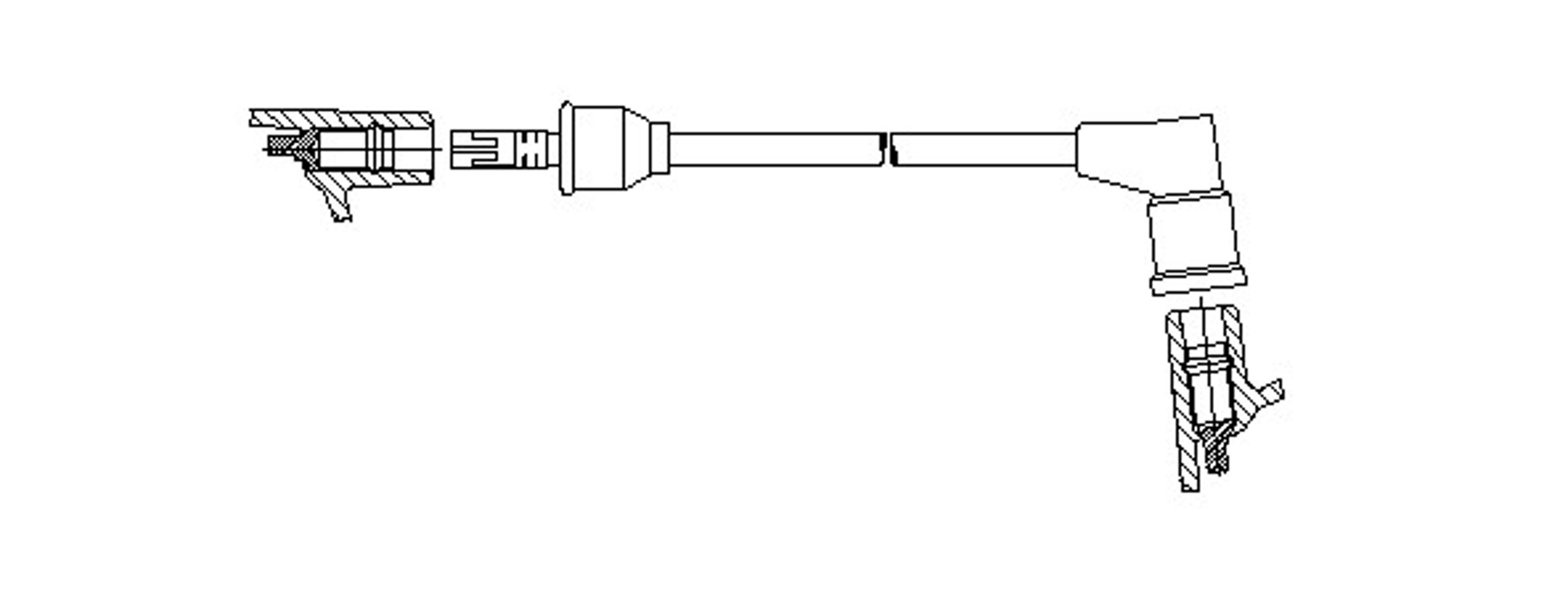 Провод зажигания BREMI 814/40