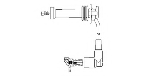 Провод зажигания BREMI 8A17/38