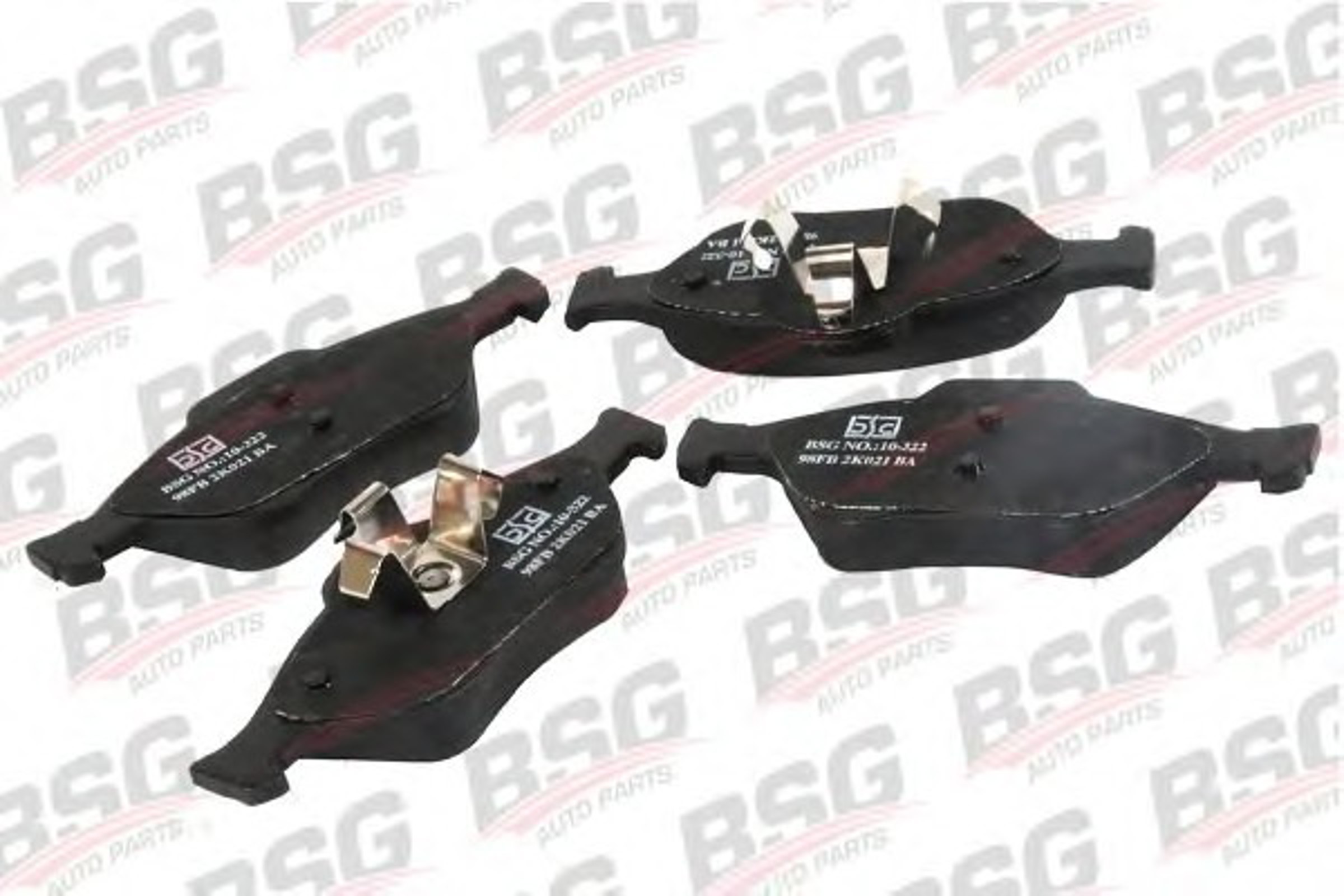 Комплект тормозных колодок дисковый тормоз BSG BSG 30-200-023