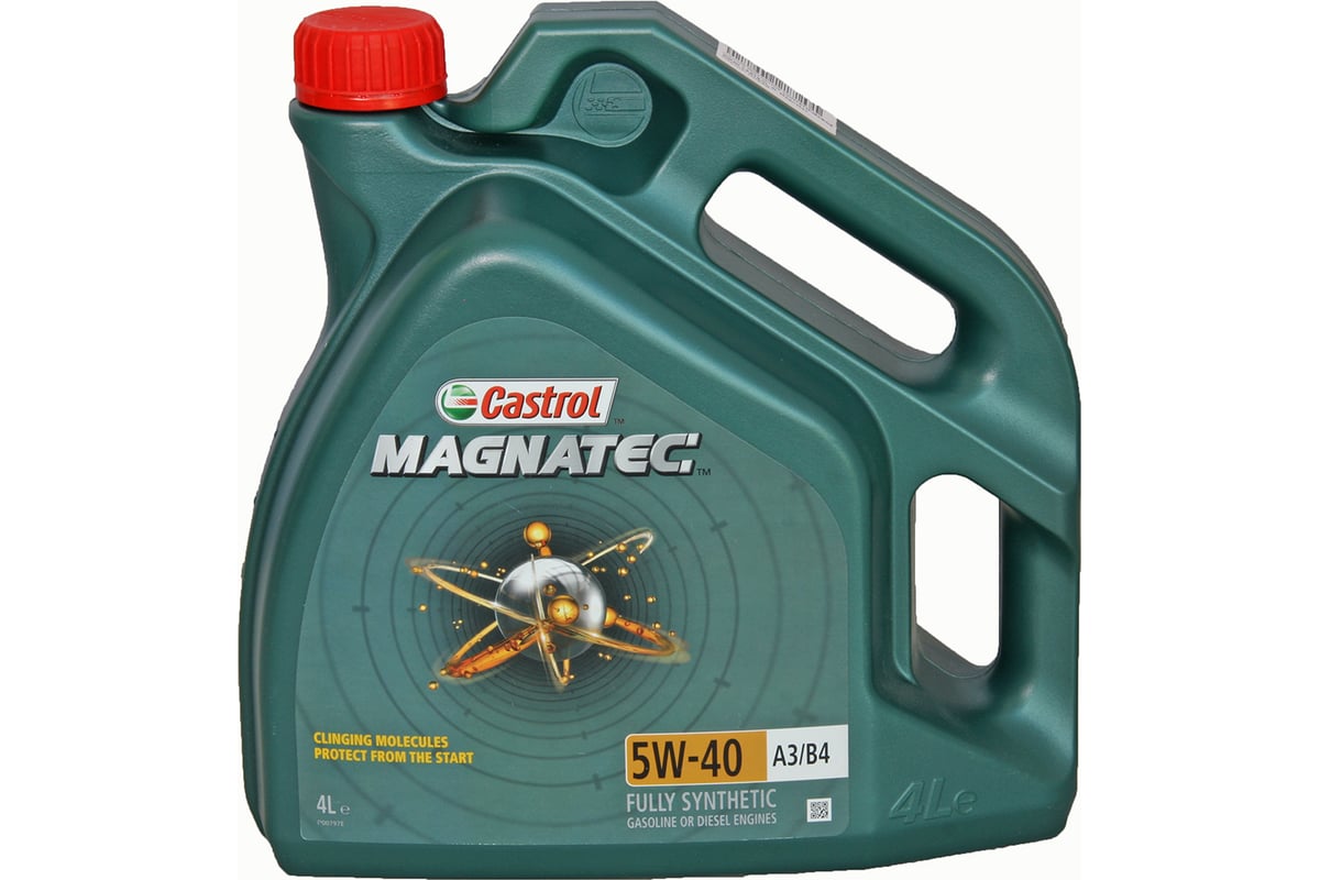 156E9E CASTROL Моторное масло синтетическое Magnatec 5w40 A3/B4, 4 л