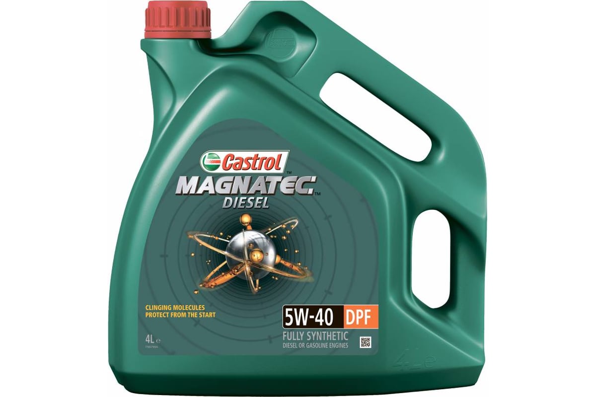 156EDD CASTROL Масло моторное синтетическое Magnatec Diesel 5w40 DPF 4 л