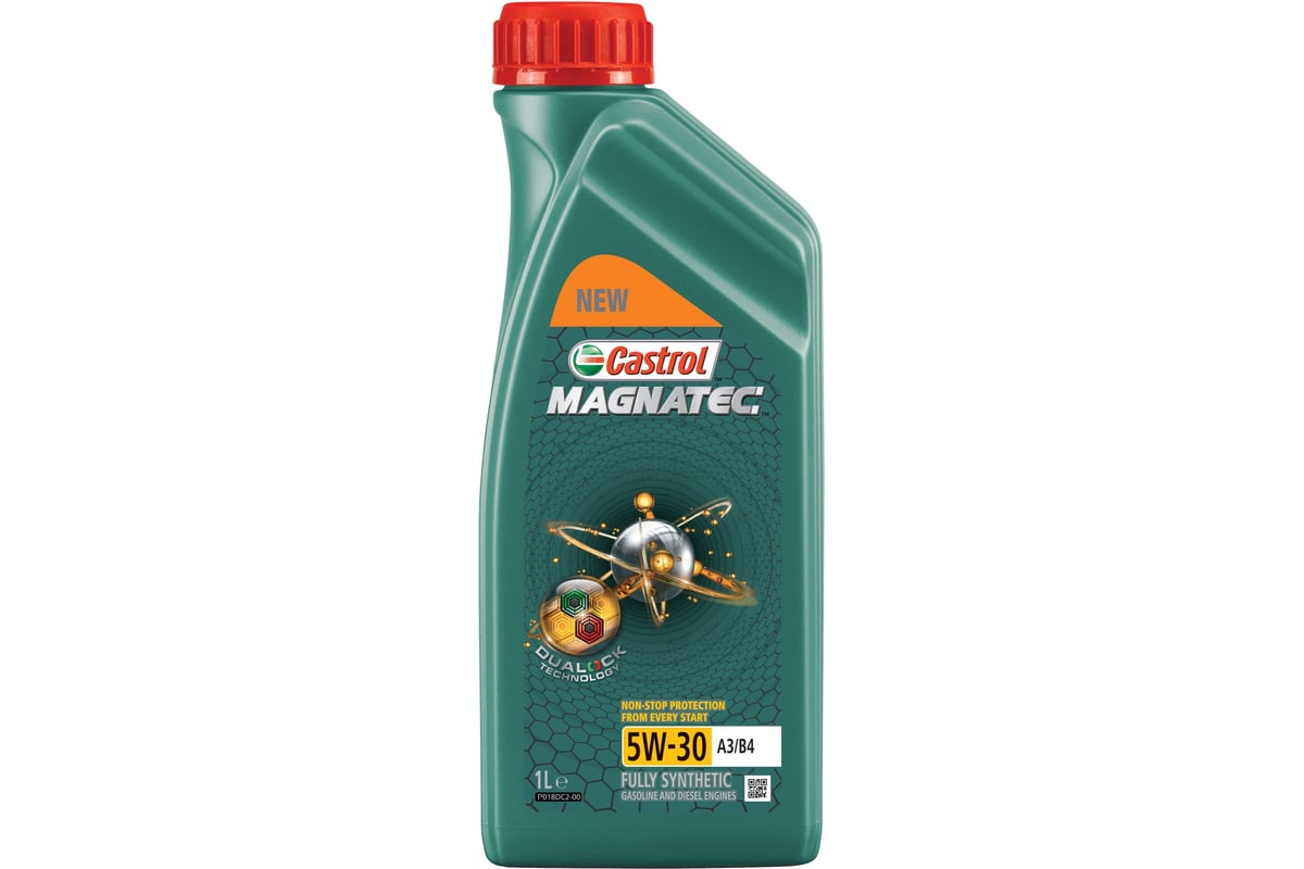 Масло Magnatec 5W-30 А3/В4 синтетическое 1 л CASTROL 15C926