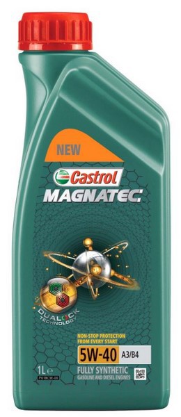 Моторное масло Castrol Magnatec DUALOCK 5w40, A3/B4, 1 л CASTROL 15C9DF