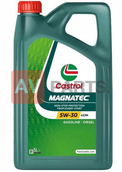 Фото 1 15E7B9 CASTROL Моторное масло CASTROL Magnatec 5W-30 A3/B4, 5л