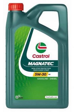 Фото 1 15E7BA CASTROL Моторное масло CASTROL Magnatec 5W-30 A5, 5л